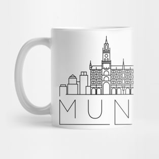 Munich Minimal Skyline Mug